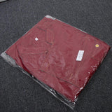 Maxbell Stitched Chef Jacket Coat Hotel Waiters Kitchen Uniform Long Sleeves 2XL Red