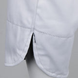 Maxbell Unisex Chef Jackets Waiter Suit Coat Long Sleeves Chef Uniforms L White
