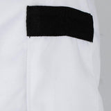 Maxbell Unisex Chef Jackets Waiter Suit Coat Long Sleeves Chef Uniforms L White