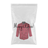 Maxbell Unisex Chef Jackets Waiter Suit Coat Long Sleeves Chef Uniforms L Red
