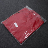 Maxbell Unisex Chef Jacket Coat Long Sleeves Oblique Led Package Margin 3XL Red