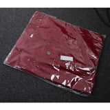 Maxbell Chefs Jacket Catering Uniforms Unisex Long Sleeves Work Clothes 3XL Red