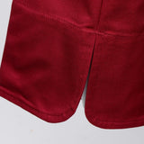 Maxbell Chefs Jacket Catering Uniforms Unisex Long Sleeves Work Clothes 3XL Red
