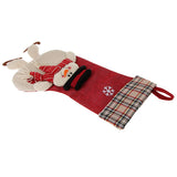 Maxbell Christmas Stocking 3D Plush Cuff Socks Bag for Party Decoration Accessory 02