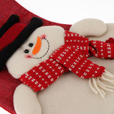 Maxbell Christmas Stocking 3D Plush Cuff Socks Bag for Party Decoration Accessory 02