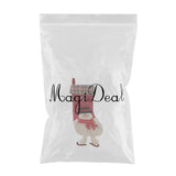 Maxbell Christmas Stocking 3D Plush Cuff Socks Bag for Party Decoration Accessory 02