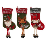 Max Christmas Stocking Socks Candy Gift Bag Christmas Tree Hanging Ornament 01