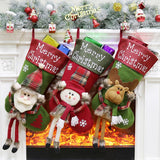 Max Christmas Stocking Socks Candy Gift Bag Christmas Tree Hanging Ornament 01