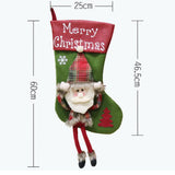 Max Christmas Stocking Socks Candy Gift Bag Christmas Tree Hanging Ornament 01