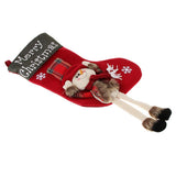 Maxbell Christmas Stocking Socks Candy Gift Bag Christmas Tree Hanging Ornament 02