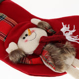 Maxbell Christmas Stocking Socks Candy Gift Bag Christmas Tree Hanging Ornament 02