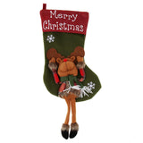 Maxbell Christmas Stocking Socks Candy Gift Bag Christmas Tree Hanging Ornament 03