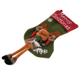 Maxbell Christmas Stocking Socks Candy Gift Bag Christmas Tree Hanging Ornament 03