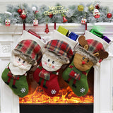 Maxbell Kids Festival Christmas Gift Present Candy Socks Stocking Party Green Santa