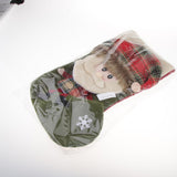 Maxbell Kids Festival Christmas Gift Present Candy Socks Stocking Party Green Santa