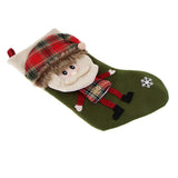 Maxbell Kids Festival Christmas Gift Present Candy Socks Stocking Party Green Santa