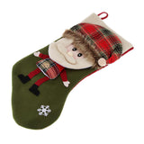 Maxbell Kids Festival Christmas Gift Present Candy Socks Stocking Party Green Santa