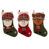 Maxbell Kids Festival Christmas Gift Present Candy Socks Stocking Party Green Santa