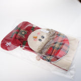Maxbell Kids Festival Christmas Gift Present Candy Socks Stocking Party Red Snowman