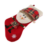 Maxbell Kids Festival Christmas Gift Present Candy Socks Stocking Party Red Snowman
