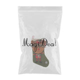 Maxbell Kids Festival Christmas Gift Present Candy Socks Stocking Party Green Elk