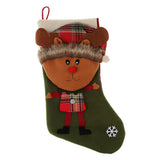 Maxbell Kids Festival Christmas Gift Present Candy Socks Stocking Party Green Elk