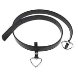 Women Lady Metal Heart-shaped Belt Big Ring Jeans Dress Waist Belt Heart