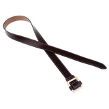 Women Vintage PU Leather Belt Waist Belt Waistband Alloy Buckle Coffee