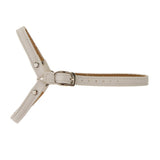 Maxbell Detachable Shoe Straps for Loose High Heeled Shoes Wedges Flats Matte white