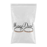 Maxbell Detachable Shoe Straps Band for Holding Loose High Heeled Shoes Decor Bronze