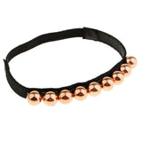 Maxbell Detachable Shoe Straps Band for Holding Loose High Heeled Shoes Decor Bronze