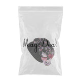 Lady Soft Satin Sleeping Cap Salon Bonnet Hat Hair Loss Chemo Cap Black