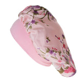 Maxbell Lady Soft Satin Sleeping Cap Salon Bonnet Hat Hair Loss Chemo Cap Pink