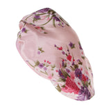 Maxbell Lady Soft Satin Sleeping Cap Salon Bonnet Hat Hair Loss Chemo Cap Pink