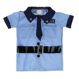 Maxbell Kid Boy Policeman Roly Play Uniform Fancy Dress Holloween Cosplay Costume XL