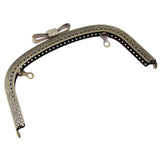 Maxbell Metal Arched Frame Bowknot Purse Coins Change Bag DIY Craft Kiss Clasp Lock