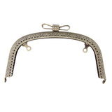 Maxbell Metal Arched Frame Bowknot Purse Coins Change Bag DIY Craft Kiss Clasp Lock
