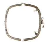 Maxbell Metal Arched Frame Bowknot Purse Coins Change Bag DIY Craft Kiss Clasp Lock