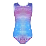 Maxbell Kids Girls Sleeveless Leotard Bodysuit Dancewear Costume Jumpsuit 8(7-8Y)