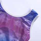 Maxbell Kids Girls Sleeveless Leotard Bodysuit Dancewear Costume Jumpsuit 10(9-10Y)
