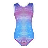 Maxbell Kids Girls Sleeveless Leotard Bodysuit Dancewear Costume Jumpsuit 12(11-12Y)