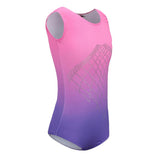 Maxbell Kids Girls One-Piece Leotard Athletic Dance Training Costume 8 Pink+Purple