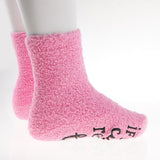 Novelty Women Fuzzy Wine Socks Cupcake Socks If You Can Read This Bring Me Wine