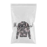 Maxbell Women Floral Printed Zip Up Short Bomber Jacket Coat Stand Collar XL Black Birds