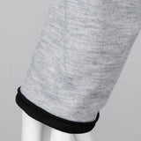 Maxbell Lady Suit Women Short Jacket Cardigan Slim Coat Work Outwear 4XL Light Grey