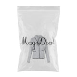 Maxbell Lady Suit Women Short Jacket Cardigan Slim Coat Work Outwear 4XL Light Grey