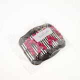 Maxbell Stretch Magic Combs Beaded Hairpin Bow Hair Head Comb Cuff Double Clip Rose Red