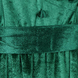 Maxbell Women Medieval Victorian Costume Renaissance Flare Sleeve Dress 4XL Green
