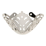 Maxbell Fashion Metal Shoes Accessories DIY Metal Pointed Shoe Charm Silver design 5