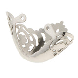 Maxbell Fashion Metal Shoes Accessories DIY Metal Pointed Shoe Charm Silver design 5